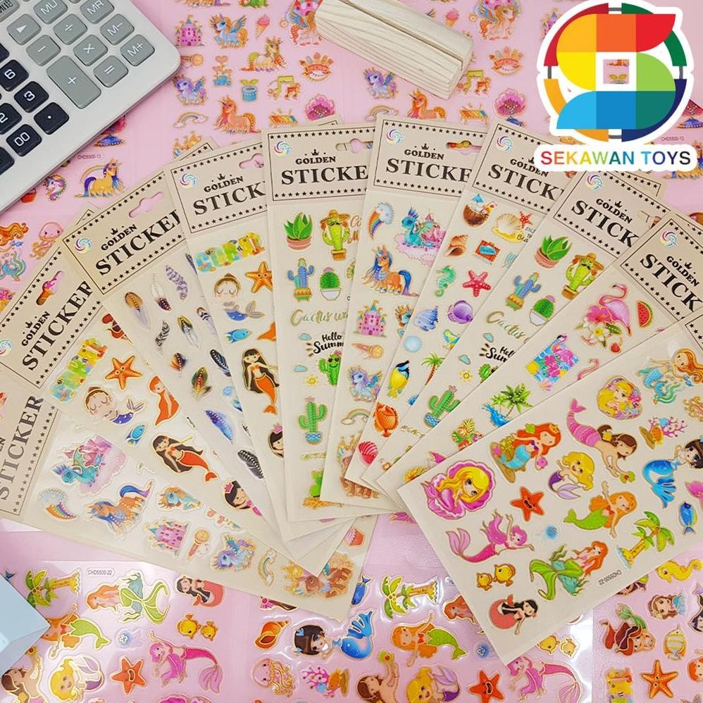

Tt60 Fx-23 Sticker Buku Asthetic Golden Stiker Asthetic Lucu Karakter 21915-1 Murah
