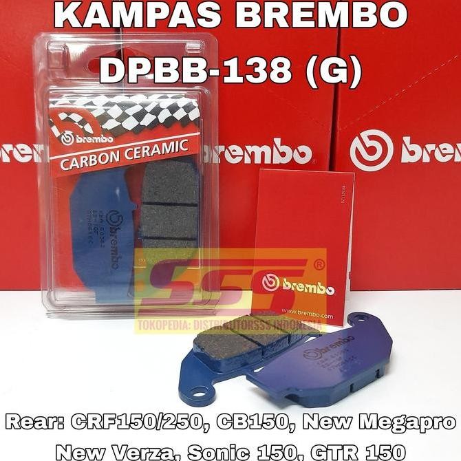 BREMBO KAMPAS REM BELAKANG CRF 150 250 CB 150 CBR 150 GTR SONIC 150 Original
