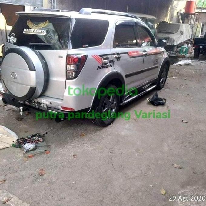Foot Step Injakan Samping Mobil Rush Terios Model Bintik