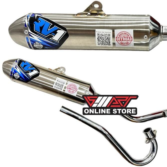 KNALPOT NORIFUMI RV1 N4 CRF 150 Original