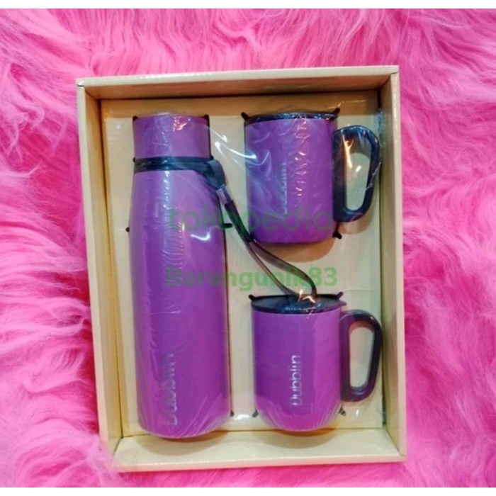 (Terbaru) Termos Dan Gelas Mug Dubblin Marcopolo Gift Set Bestseller