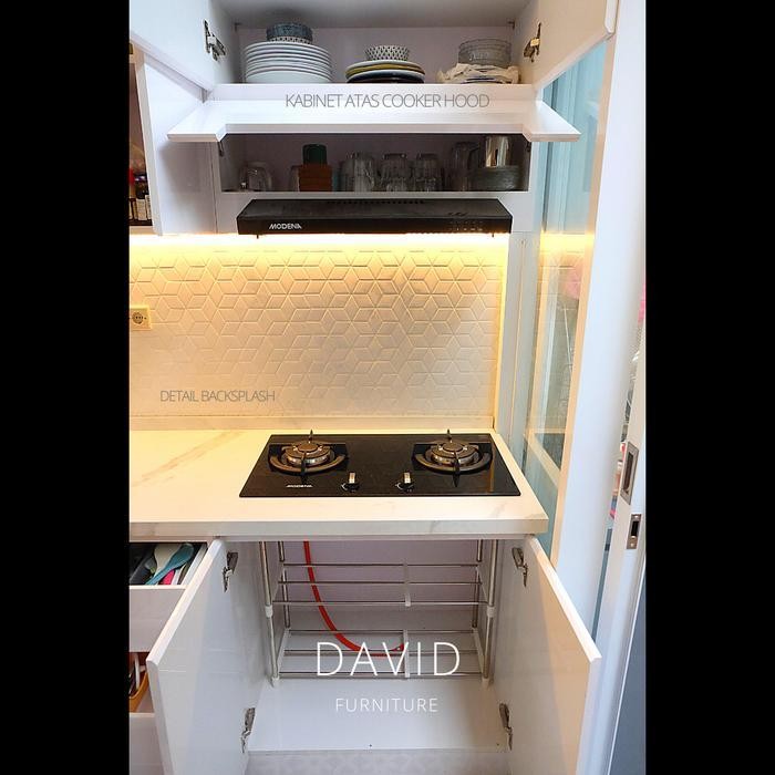 (Best Saller) Custom Kitchen Set Minimalis Anti Rayap Jatiwarna Bekasi Bestseller