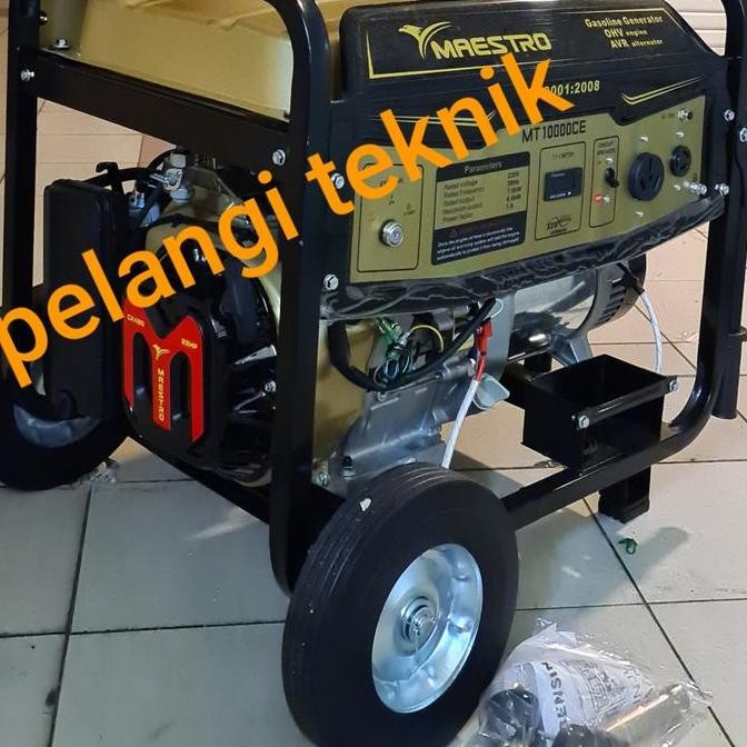 Genset 10 Kva 8000 Watt Gasoline Maestro Mt 10000 Ce