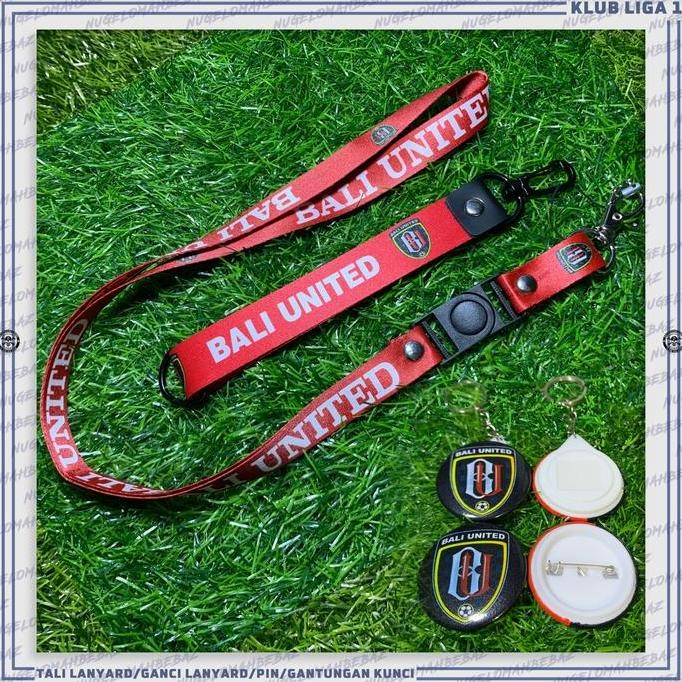 

DA59 }} TALI LANYARD/GANCI/PIN/GANTUNGAN KUNCI/HP/KLUB LIGA 1 - BALI UNITED