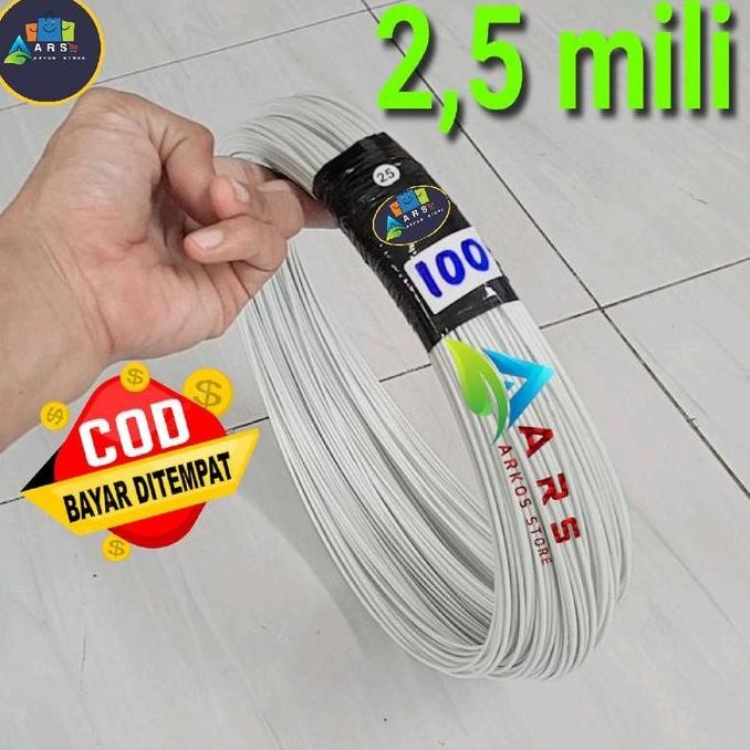 TERLARIS - Jeruji Fiber Putih 2, mm Panjang 00 Meter - Produk Import Berkualitas Terbaik
