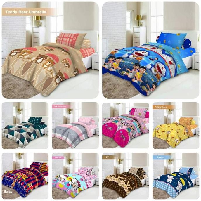 Vito - Bedcover Vito Set Single 120x200 Motif Terlaris