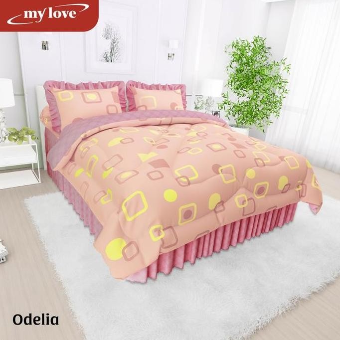 Bedcover 180x200 My Love Rumbai / Bed Cover Set 180x200 My Love Rempel