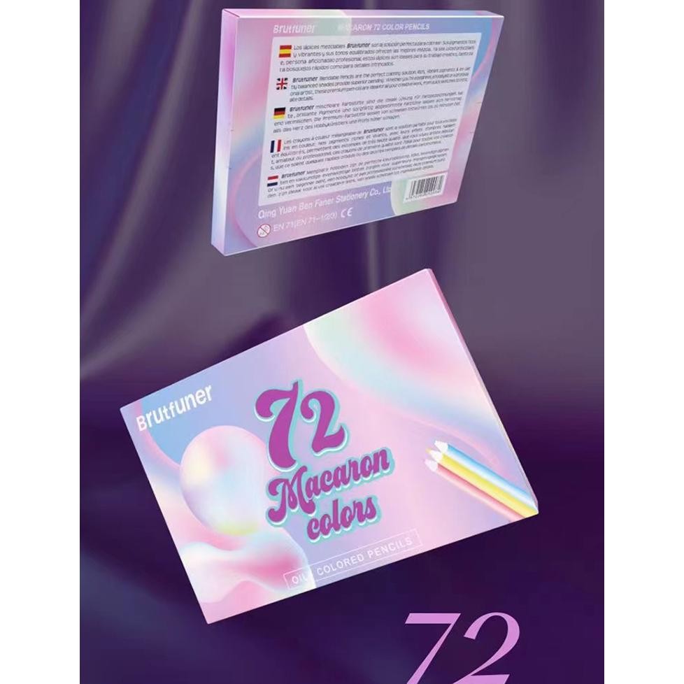 

Rt-69 Brutfuner Macaron 12/24/50 Colored Pencil Professional Pastel Drawing Rt-69