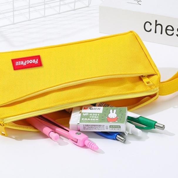 

Dgh-43 Osm Jkt S6454 Kotak Pensil Kapasitas Besar / Tempat Penyimpanan Alat Tulis Sekolah / Tempat Pensil Unik Motif Zipper Portabel