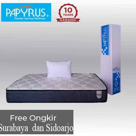 Kasur Spring Bed Pocket Papyrus in Box