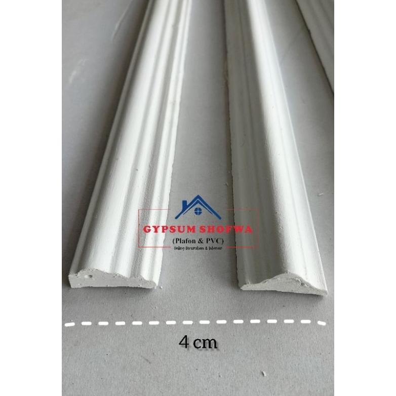 Ik69 Jabodetabek - Wall Moulding Polos List Gypsum Hiasan Dinding / Wall Moulding Gypsum List Gypsum