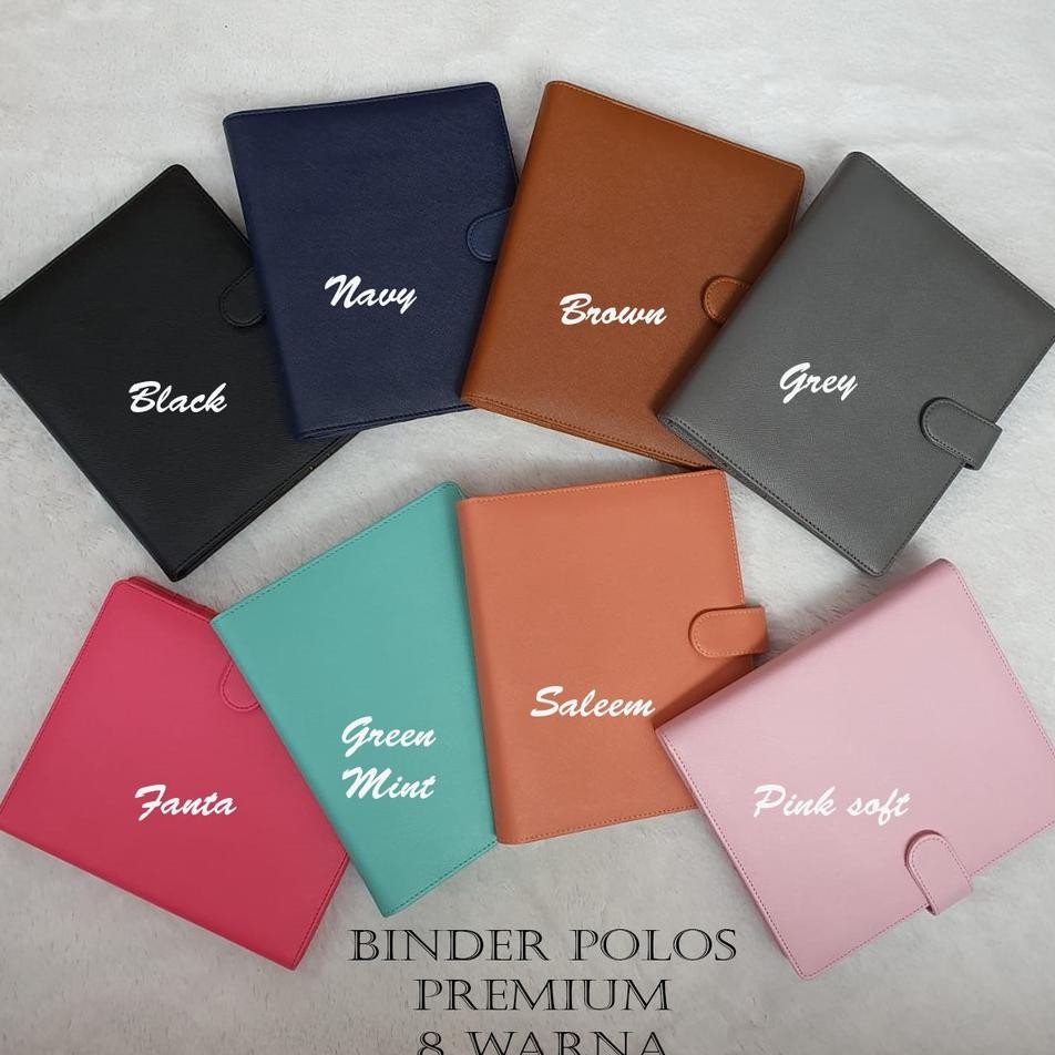 

Binder Polos 8 Warna Pilihan A5 Dan B5