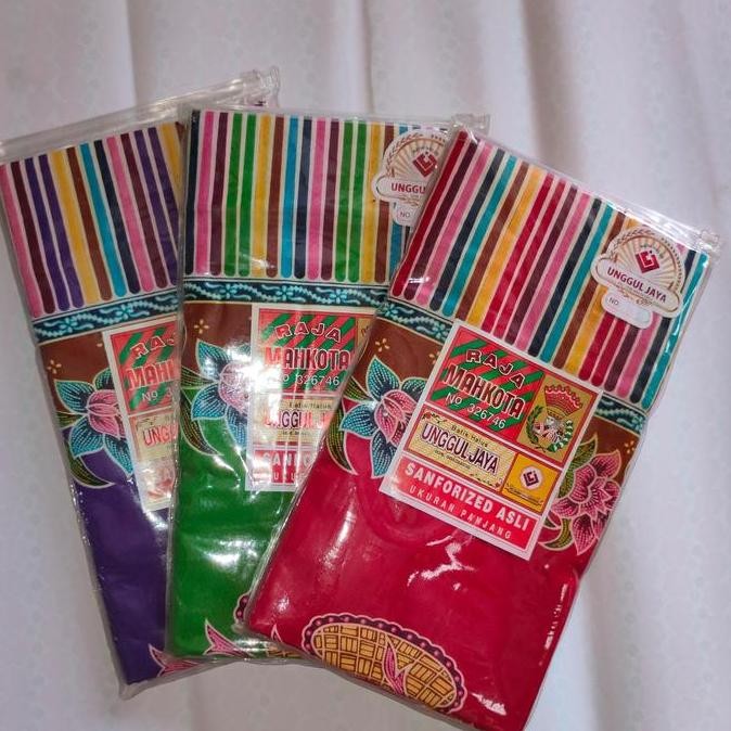 BEBAS ONGKIR - Kain Gendongan Unggul Jaya Raja Mahkota Asli / Kain Cukin Unggul Jaya