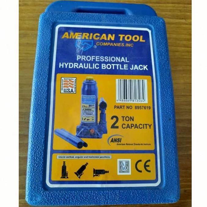 TERMURAH - COD Bottle Hydraulic Jack Dongkrak Mobil Hidrolik 2 Ton 8957619 MEDAN
