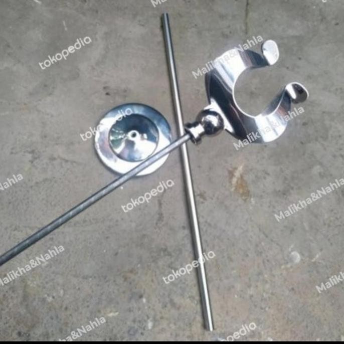 

16 Inch Stainless Steel U Shaped Table Number Place Card Holder Menu