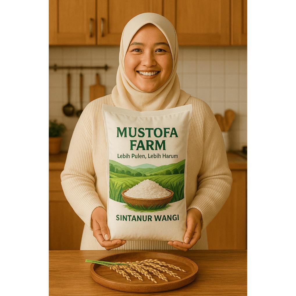 

Premium Beras Sintanur Wangi Mustofa Farm Beras Pulen Sintanur Pandanwangi