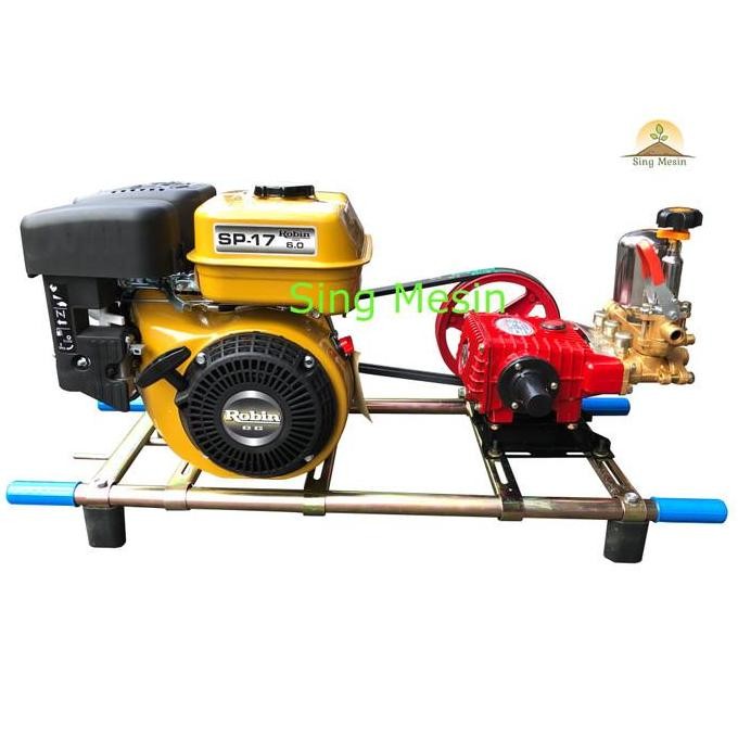 TERMURAH - Mesin Steam Cuci Motor Mobil Robin SP 17 set Power Sprayer Tipe 22