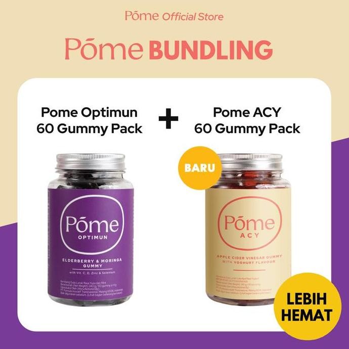 

Promo Pome Bundling (Pome Optimun 1 Botol + Pome Acy (Yoghurt Flavor) 1 Botol)