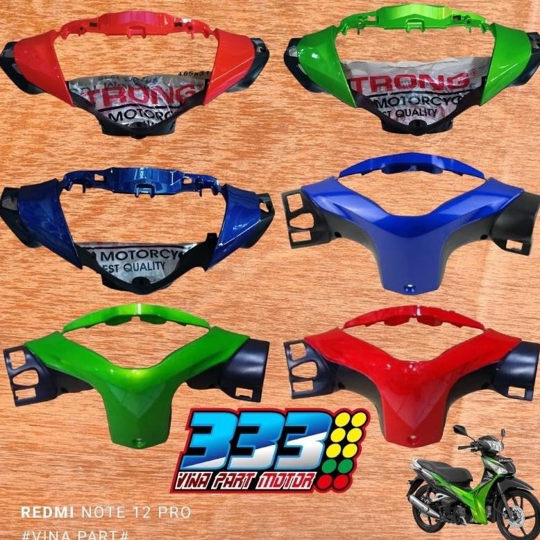 BATOK DEPAN BATOK BELAKANG HONDA SUPRA X 125 HELM IN HITAM MERAH HIJAU BIRU GRAY ABU KYZ