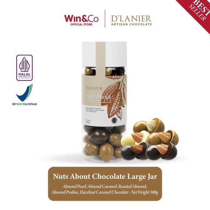 

Murah D'Lanier Nuts About Chocolate - 300G (Large Jar)