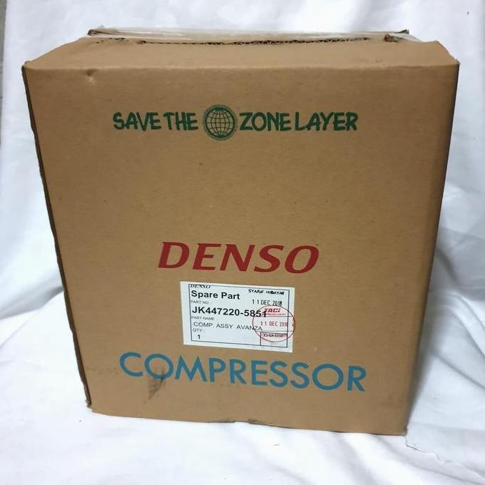 Compressor Compresor Kompresor Ac Mobil Avanza Lama Original Denso
