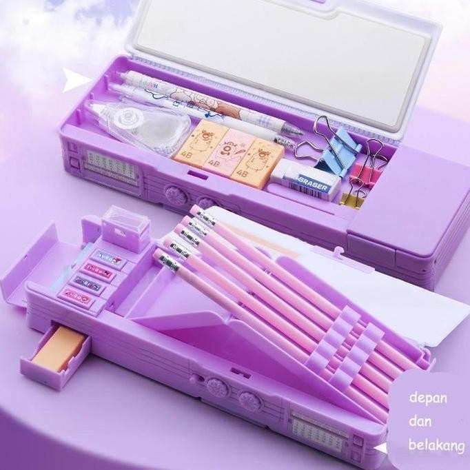 

Ready StockGaya Baru KOTAK PENSIL Multifungsi Kunci Kode Perempuan Pensil Sanrio Dua Sisi Bernilai Tinggi Kapasitas Besar Termasuk Rautan Pensil Bahan Tahan Kotak Alat Tulis Stationery GT