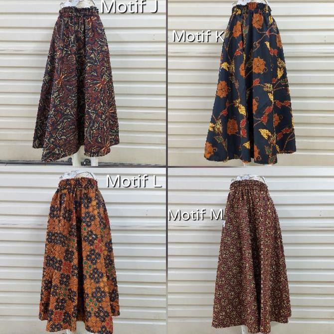 Rok Klok Payung Batik RK09 7/8 Bawahan Wanita Kebaya Blus Encim BS