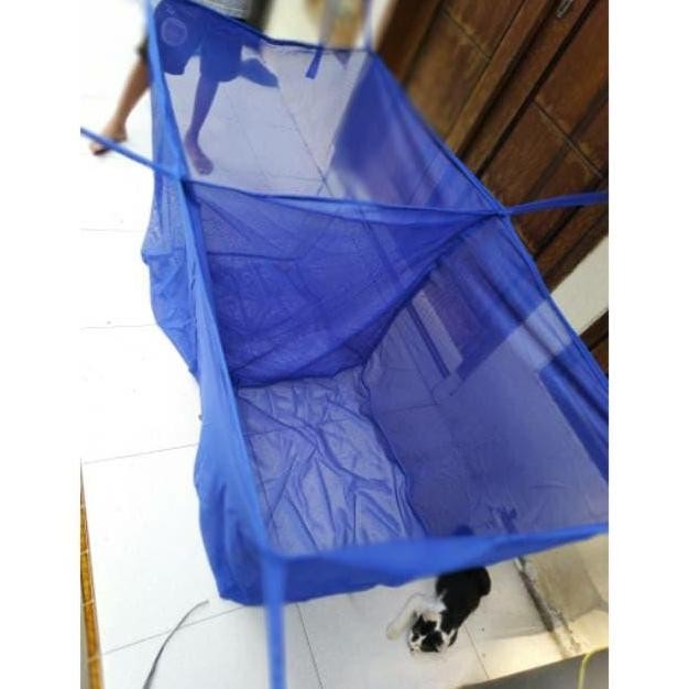 KERAMBA IKAN JADI HALUS 1 SEKAT 150CM75CM75CM.HAPA IKAN HALUS ORIGINAL DAN TERPERCAYA