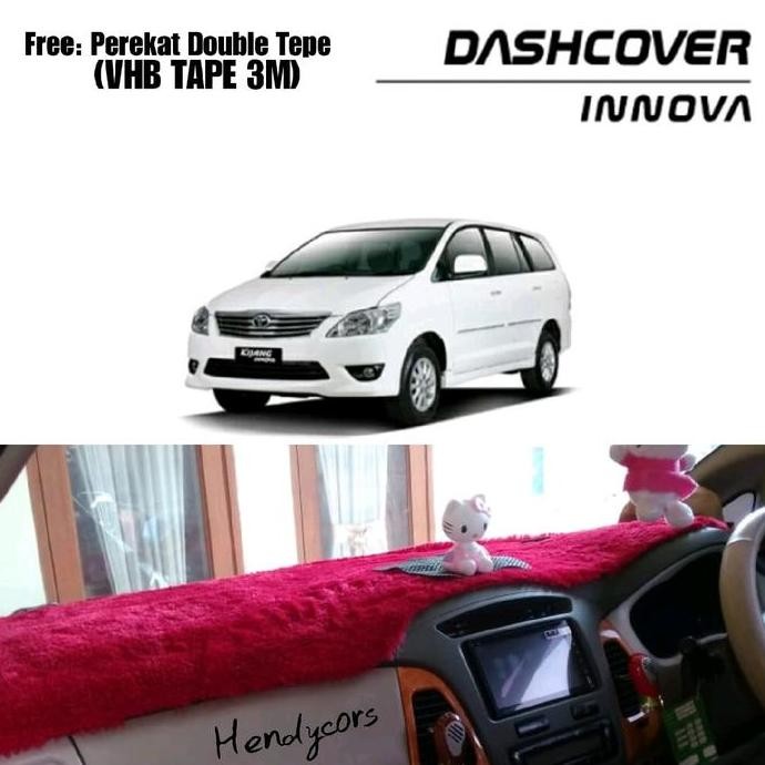 Promo Alas bulu dashboard mobil innova Lama 2004-2015 bulu rasfur COD