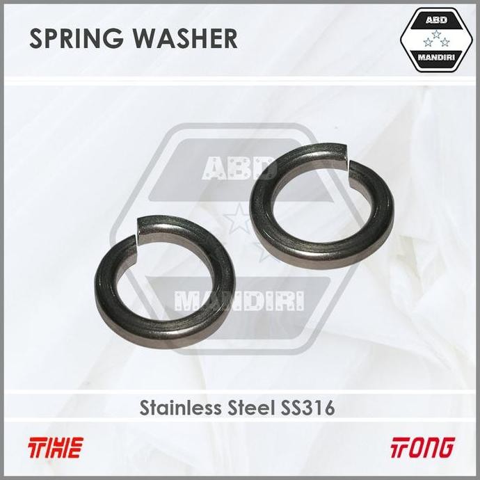 Ss316 Ring Per Ver Stainless M20 ( Sus316 Spring Washer) 20