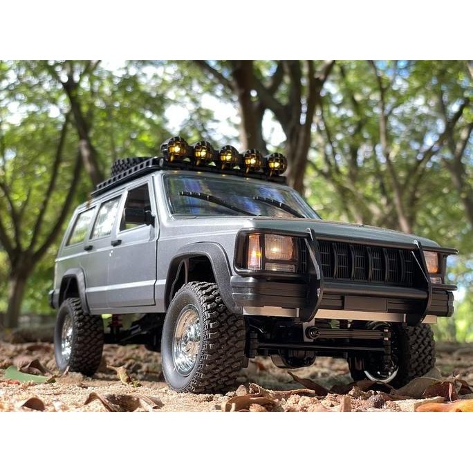 Mn-78 Jeep Cherokee Rtr Silver 1/12 2.4Ghz Rc Adventure Offroad#Mn-78S