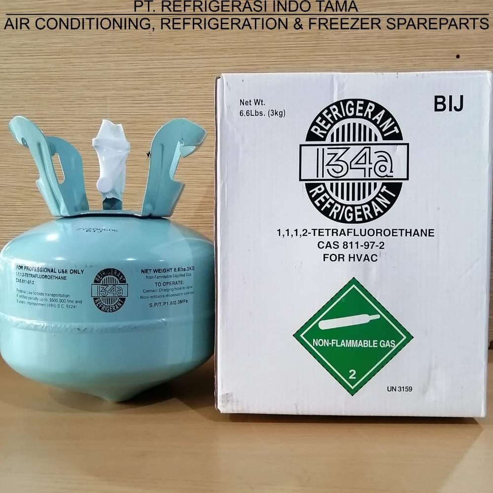 Refrigerant R134A 3 KG - R134A - R 134A 3kg ( R134 A - R 134 A )