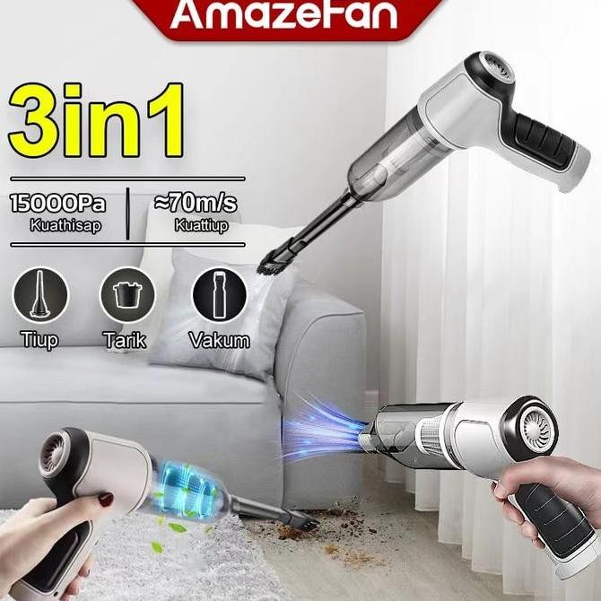 TERLARIS - Promo - Amazefan 15000Pa Wireless Vacum Cleaner 60000Rmp Air Duster