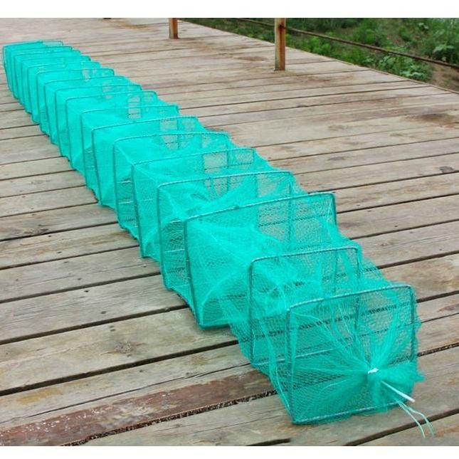 Jala Bubu Naga 15 Meter Perangkap Ikan Udang Lobster Persegi Bisa Bayar Di Tempat Jaring Ikan Panjan