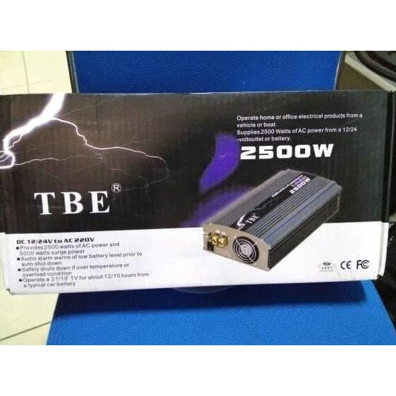 Bst Ready Conventer Inverter Inventer Perubah Arus 12V 2500 W Watt Tbe 2500Watt Best Seller