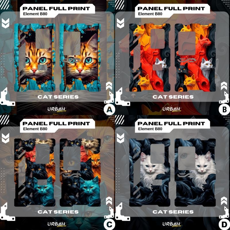 

Stiker Dekorasi 3d B80 Colours Element Series By Urban District G1 Garskin Label Custom Fullbody Presisi Bisa COD