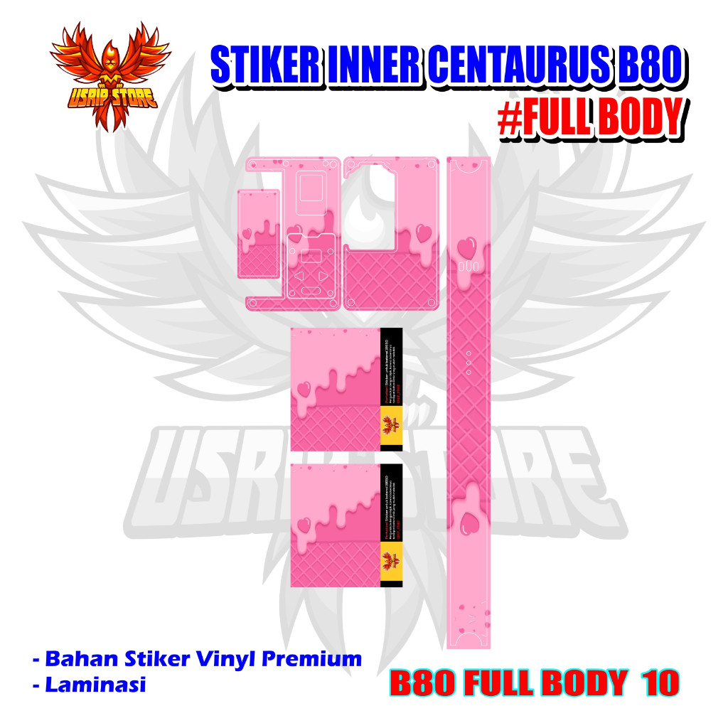 

Stiker 1 B80 10 Garskin Label Custom Fullbody Presisi Bisa COD