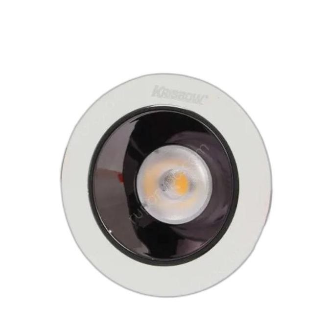 TERBARU - Krisbow Lampu LED Downlight 7watt Adjustable