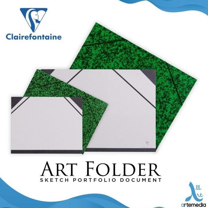 

Clairefontaine Art Folder Sketch Portfolio Document Map Kertas