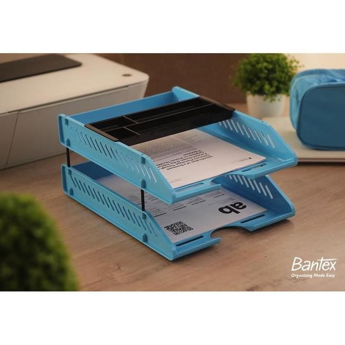 

TERBARU - Bantex Letter Tray Set Sky Blue #9872 23