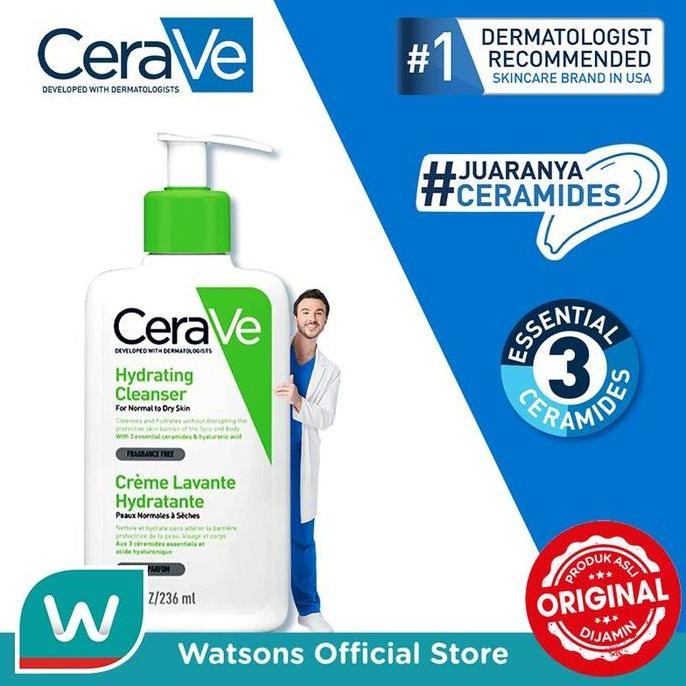 NEW Cerave Hydrating Cleanser 236ml