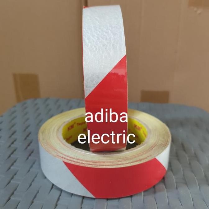 

Stiker Reflective-Merah Putih 24Mm X 45Mtr