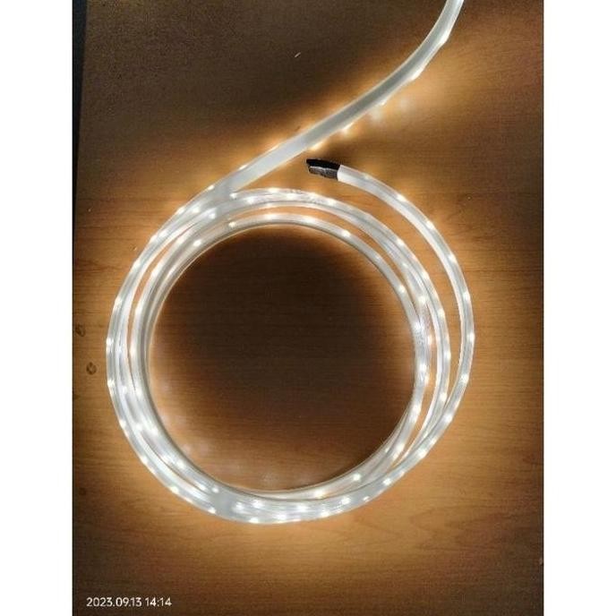 LAMPU LED STRIP SELANG 5050 120mata led  AC 220V PERMETERAN OUTOOR DAN INDOOR 6M-10M Meteran/LAMPU L