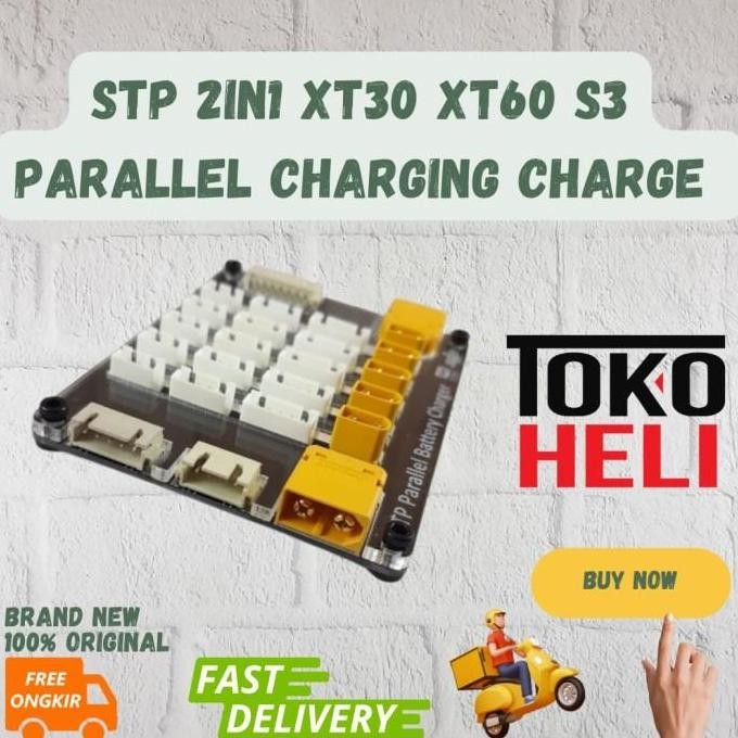 TERMURAH - Stp 2In1 Xt30 Xt60 S3 Parallel Charging Charge 2-4S Lipo Board -Gratisongkir