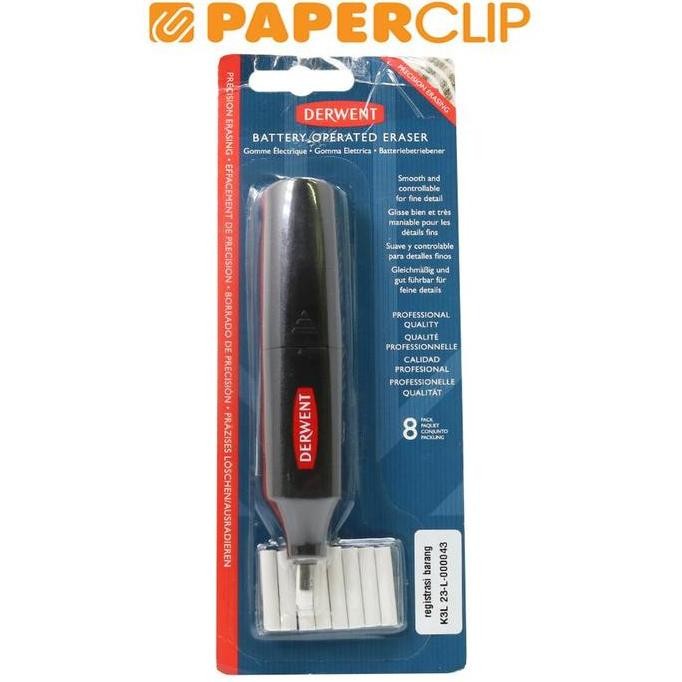 

TERMURAH - PENGHAPUS DERWENT BATTERY + REFILL