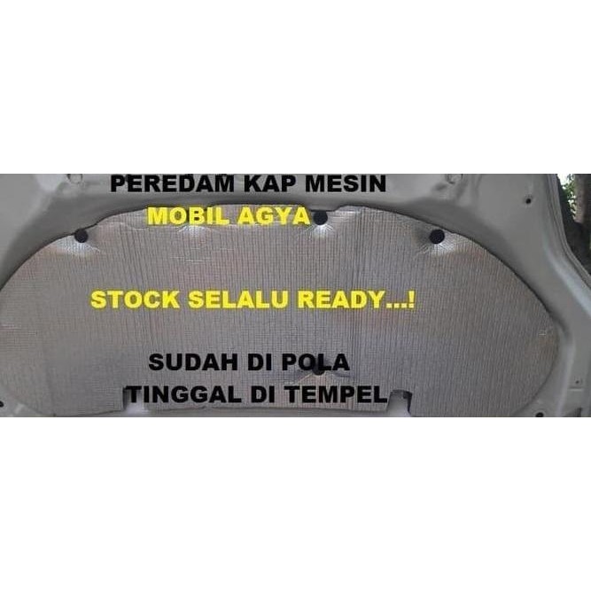 Peredam Panas Kap Mesin Mobil Agya