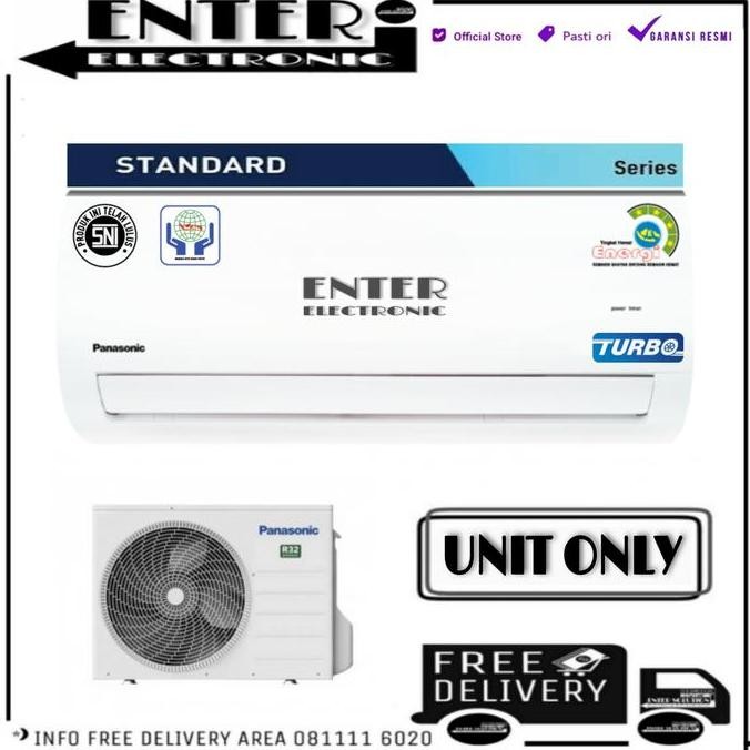 TERBARU - PANASONIC AC 0.5 PK CSCU ZN5WKP - AC PANASONIC 0,5 PK R32 CS CU ZN5WKP