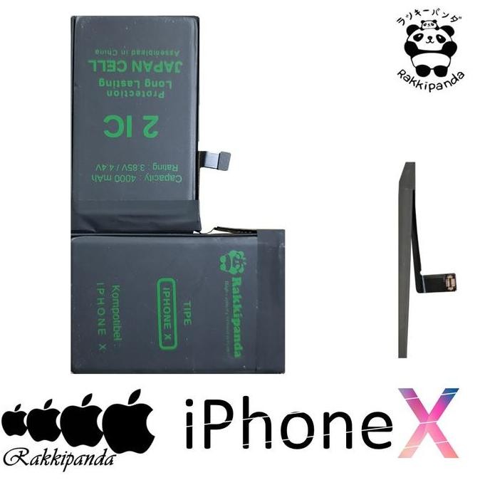 Baterai iPhone X Double IC Protection