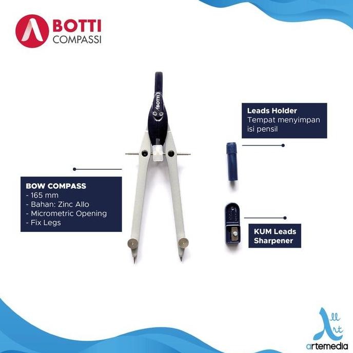 

TERBARU - Jangka Botti Design Compass Luxury 2004 Series Set