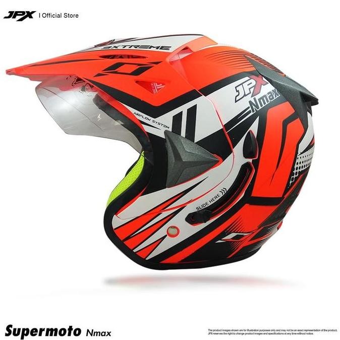 NEW Jpx Supermoto Nmax Fluo Red Doff